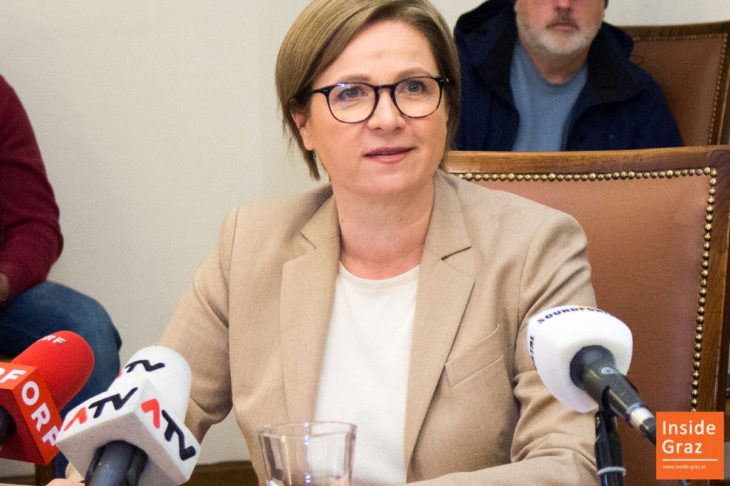 Judith Schwentner (Grüne) zur Grazer Vizebürgermeisterin gewählt