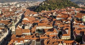 Graz Luftaufnahme Neujahrskonzert
