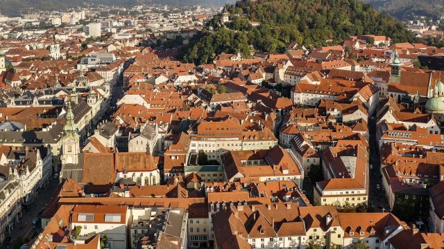 Graz Luftaufnahme Neujahrskonzert