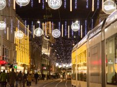 Straßenbahn Advent Graz