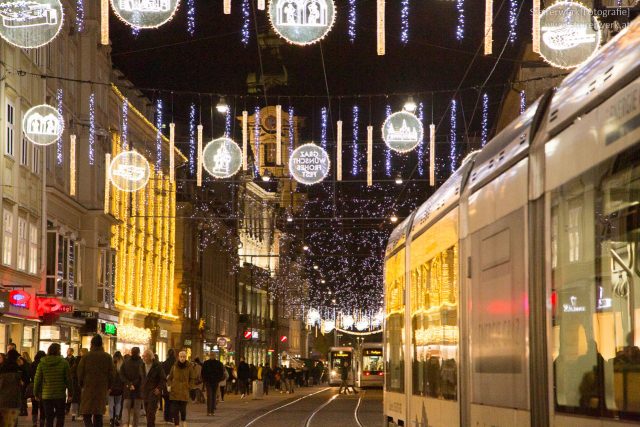 Straßenbahn Advent Graz