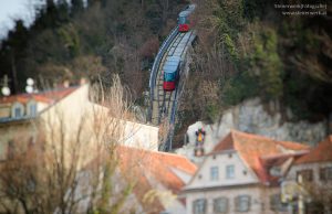 Schlossbergbahn: Sanierung der Schlossbergbahn-Trasse überfällig Schlossbergbahn Fahrt