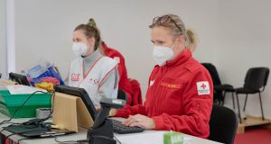 Rotes Kreuz hilft Ukraine Flüchtlinge in der Steiermark