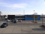 Supermarkt Parkplatz Versiegelung