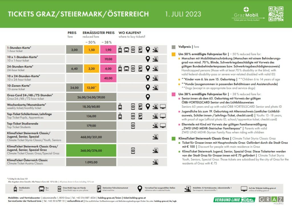 Tickets Graz Steiermark