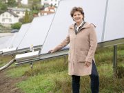 Landesrätin Ursula Lackner Solar Anlage