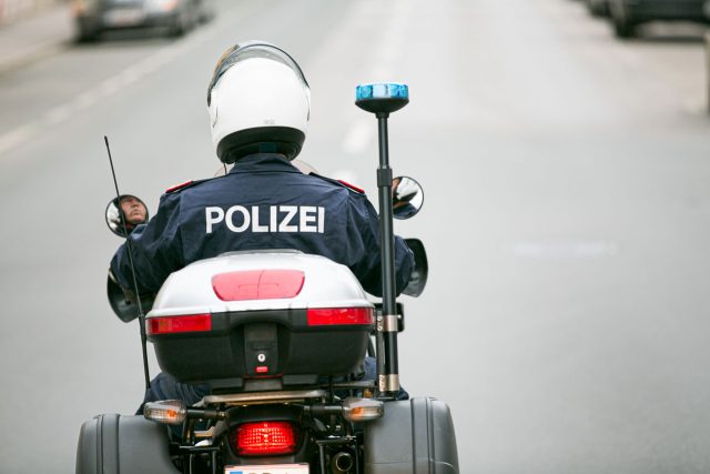 Polizei Motorrad
