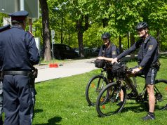 Fahrradpolizei in Graz