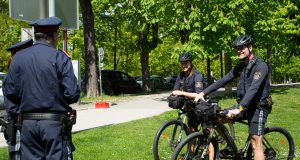 Fahrradpolizei in Graz