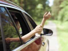 Autofahrt Urlaub Kinder