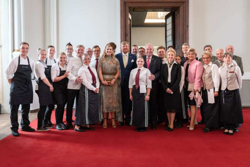 Empfang Aula Niederlande König