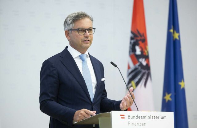 Finanzminister Magnus Brunner