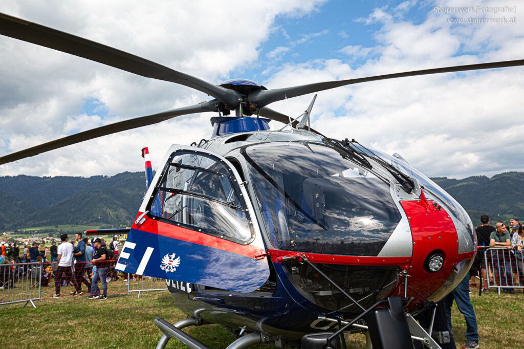 Polizeihubschrauber auf der Airpower