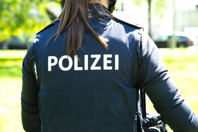 Polizei am Rad