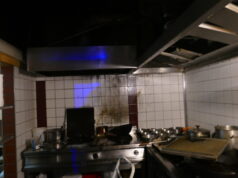 Küchenbrand im Cineplex Graz
