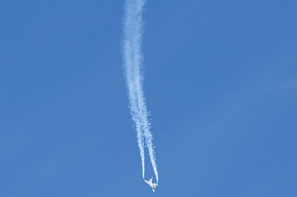 Airpower Jet in der Luft