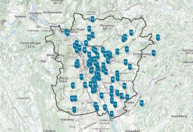 Online Hundestadtplan Graz