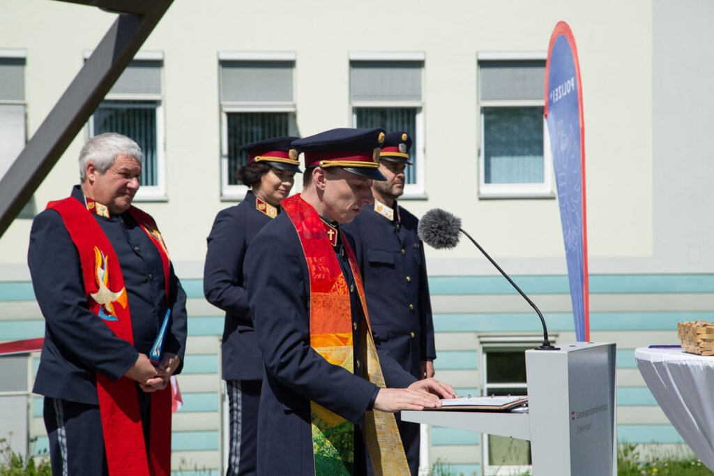 Polizei Pfarrer