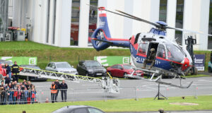 Polizeihubschrauber Cobra Vorführung