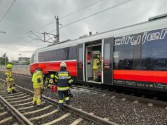 Triebwagen Feuer Feldkirchen