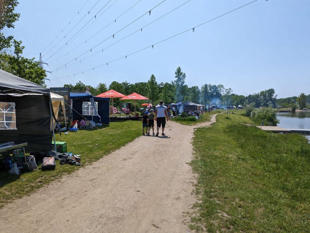 Lokalaugenschein Auwiesen Grillen