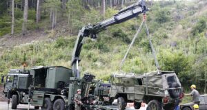 Pinzgauer abgestürzt
