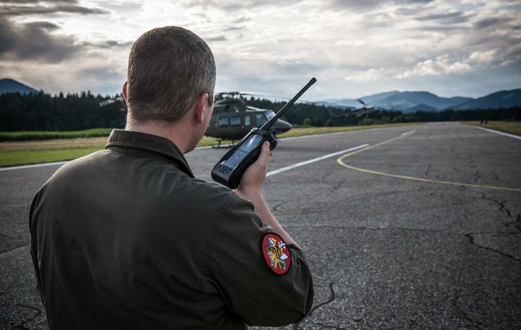 Bundesheer Einsatzleiter zum Einsatz in Slowenien