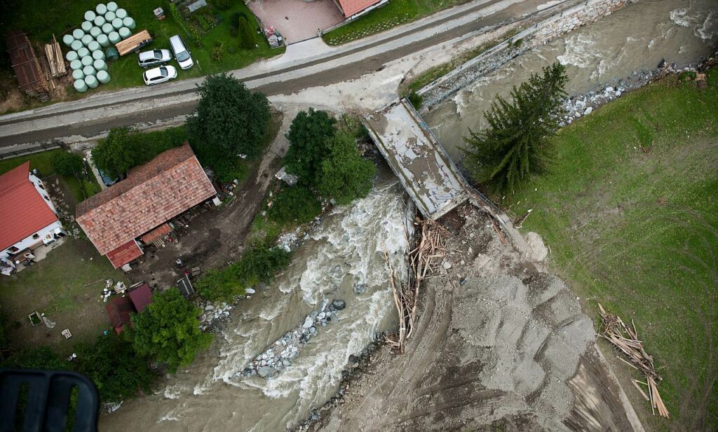 Hochwasser in Slowenien