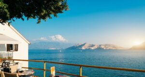 Kroatien Restaurant am Meer