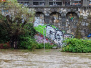 Murpromenade überflutet