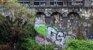 Murpromenade überflutet