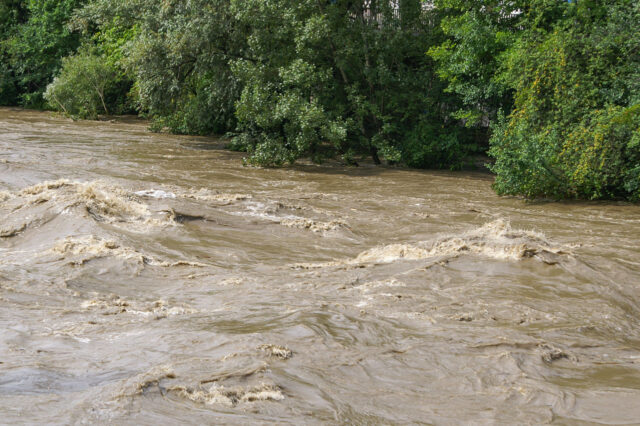 Zivilschutzwarnung nach Regenfällen