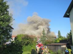 Einfamilienhaus Feuer