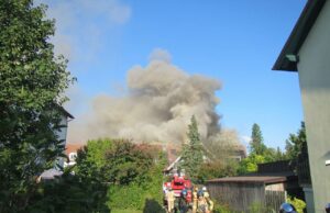 Einfamilienhaus Feuer