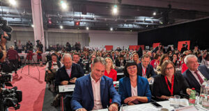 Andreas Babler beim SPÖ Bundesparteitag in Graz