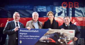 Vorstellung des neuen Nightjets am Grazer Hauptbahnhof