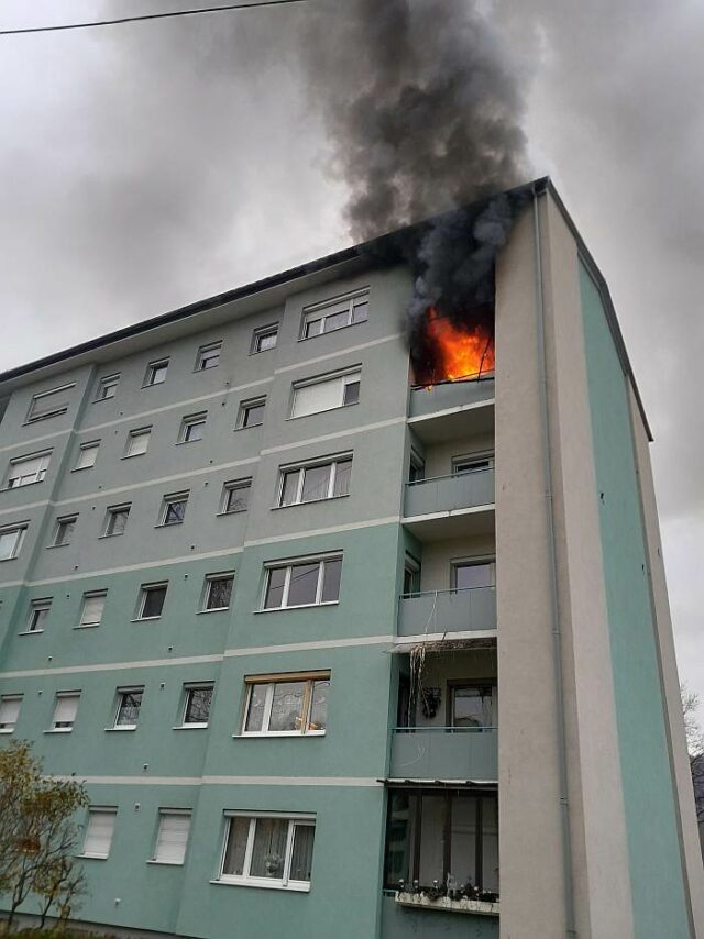 Vollbrand in der Augasse