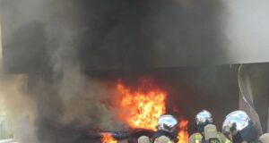 Autobrand in Ries