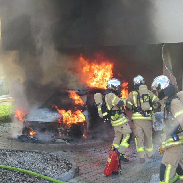 Autobrand in Ries