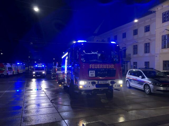 Feuer im Lokal Stern