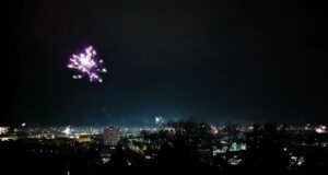 Feuerwerke in Graz am 31.12.2023