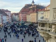 Slovan Bratislava Fans in Graz