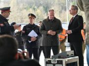 Präsentation Verkehrskontrolle Autobahn Polizei