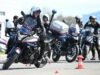 Motorradpolizei Ausbildung Übung