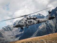 S70 Black Hawk im Gebirge