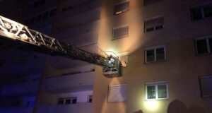 Brand in einem Wohnhaus