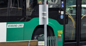 Bus in Graz Haltestelle