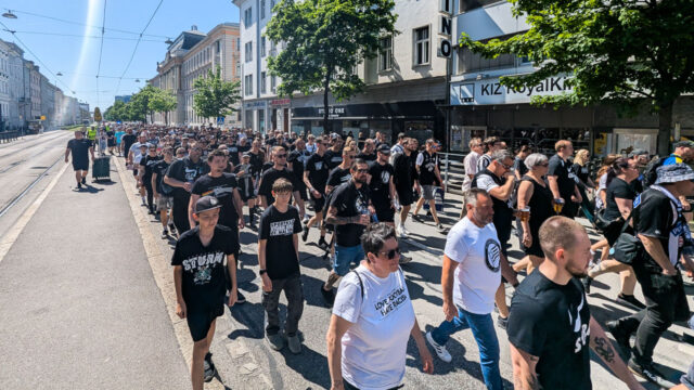 Fanmarsch SK Sturm