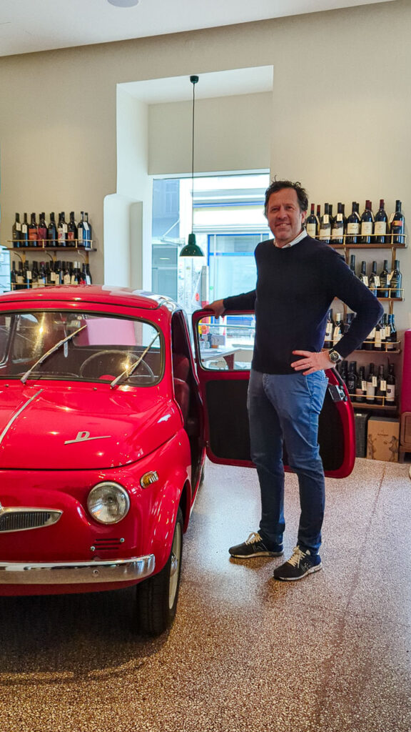 Florian Weitzer im Restaurant Der Steirer