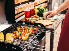 Grillen am Balkon